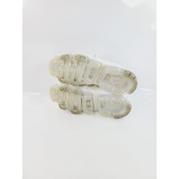 Nike, Round Toe Mesh, Synthetic Vapormax Plus, Athletic, Men, Size 7.5, White. main image 5